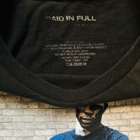 Paid In Full Movie (Mekhi Phifer, Wood Harris, Cam’ron) Black Medium T-shirt - Picture 3 of 3